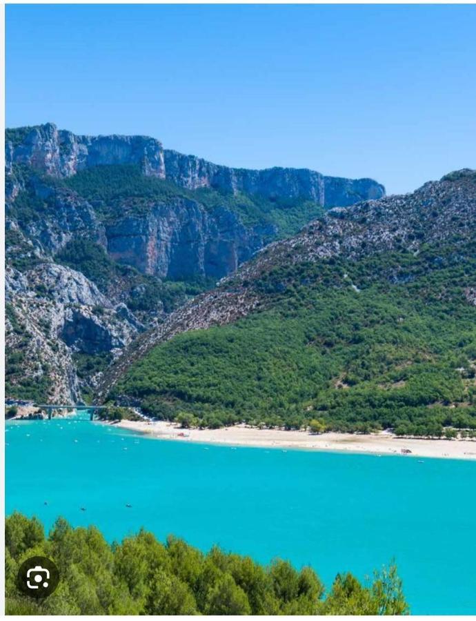 Petit Nid Cosy Typiquement Provencal Lejlighed Villecroze Eksteriør billede